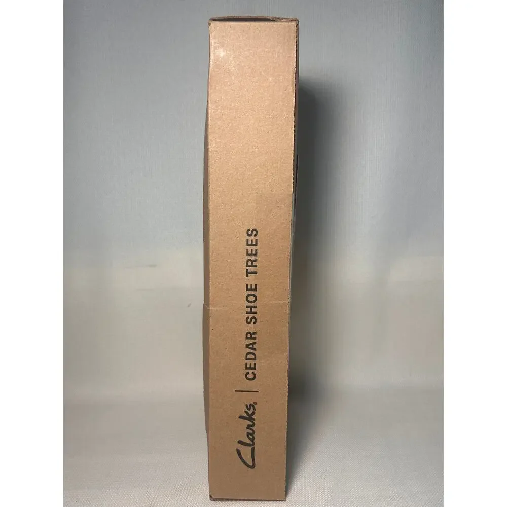 Clarks Cedar Shoe Trees XL Men’s 12-13 Aromatic Red Cedar NIB Made in USA